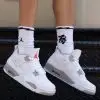 Air Jordan 4 Retro White Oreo