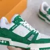 Buy Louis Vuitton Trainer Sneaker Low Green in Dubai