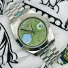 Buy Rolex Day Date 40 Olive Green Dial Arabic Numerals Watches