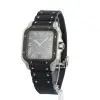 Cartier Santos WSSA0037 Steel Case with Dark Grey dial