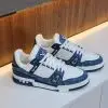 Louis Vuitton Trainer Sneaker Denim Blue