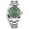 Rolex Datejust 41 with Green Motif Dial