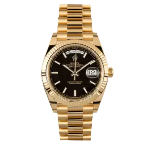 Rolex Day-Date 40mm Yellow Gold Mens Watch