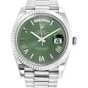 Rolex Day-Date Automatic White Gold President 228239