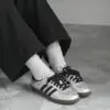 Adidas Samba OG Silver Metallic Black Gum