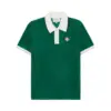 CASABLANCA Velour Polo Shirt