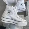 CONVERSE CHUKE TAYLOR ALL STAR CANVAS PLAT FORM HIGH TOP