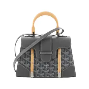 Goyard Goyardine Coated Canvas Leather PM Bag