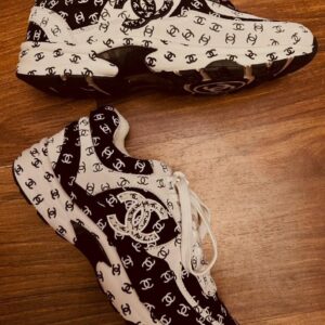 Calfskin Lace-up Shoes Sneakers - Dubai Fashion LUX