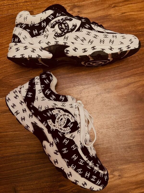 Calfskin Lace-up Shoes Sneakers - Dubai Fashion LUX