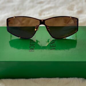 Metal visor sunglasses - Dubai Fashion LUX