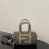 Brown fabric mini bag - Dubai Fashion LUX