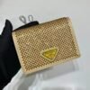Cardholder with shoulder strap and crystals - Dubai Fashion LUX