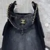 CHANEL Large Hobo Black Bag