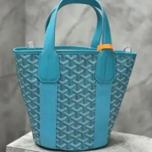 Design Belharra PM Tote Bag “Turquoise” - Dubai Fashion LUX