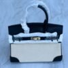 Design Chocolate/Natural Clemence/Toile Birkin 30 - Dubai Fashion LUX