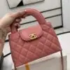 Design Coral Pink Mini Kelly Bag - Dubai Fashion LUX