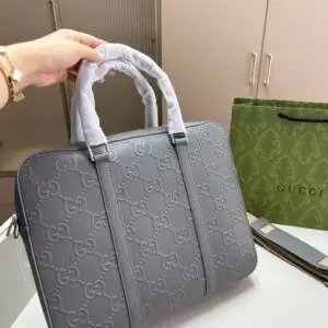 Design GG Briefcase Bag Black - Dubai Fashion LUX