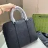 Design GG Briefcase Bag Black - Dubai Fashion LUX