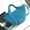 Design Ibiza Woven Basket Bag In Beige - Dubai Fashion LUX