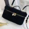 Design Loro Piana Extra Pocket 19 cashfur smooth bag