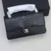 Design Python Small 20cm Classic Flap Bag Cream - Dubai Fashion LUX