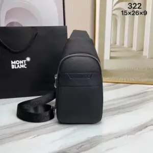 Design Real Leather Chest Bag - Dubai Fashion LUX