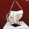 Design SADDLE BAG WITH STRAP Black Goatskin - Dubai Fashion LUX