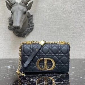 Dior Caro Leather Crossbody Bag