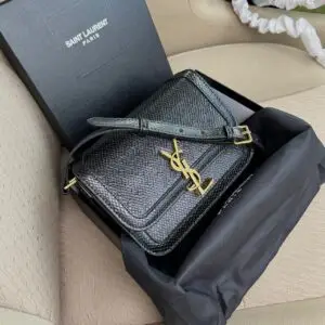 Design Sue Suede & Leather Shoulder Bag - Dubai Fashion LUX