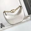Design TWINSET Women Bags | ‘Mini Croissant’ bag with Oval T closure Poppy - Dubai Fashion LUX