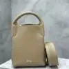 Design Women Micro Bale Bag in Calfskin Leather-White - Dubai Fashion LUX