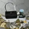 Design Women Small Key Bag Dusty Ivory Box Calfskin - Dubai Fashion LUX