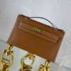 Epsom Kelly Pochette Handmade Bag - Dubai Fashion LUX