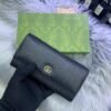 GG MARMONT LEATHER CONTINENTAL WALLET - Dubai Fashion LUX