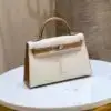 HERMES Kelly Top-Handle Leather Bag