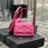 HOBO SHOULDER BAG IN QUILTED LAMBSKIN - Dubai Fashion LUX