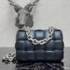 Lambskin Maxi Intrecciato Padded Chain Cassette Crossbody Bag - Dubai Fashion LUX