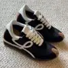 L OE WE Flow Runner Suede Sneakers