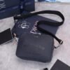 LOGO LEATHER SHOULDER BAG MESSENGER - Dubai Fashion LUX
