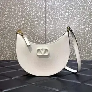 MINI ROLE SIGNATURE GRAINY CALFSHIN HOBO BAG - Dubai Fashion LUX
