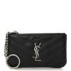 Monograms Zip Card Case Black - Dubai Fashion LUX