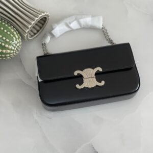 Celine Luxury Leather Chain Bag