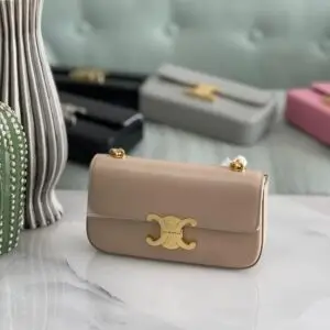 Celine Luxury Leather Chain Bag