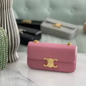 Celine Luxury Leather Chain Bag