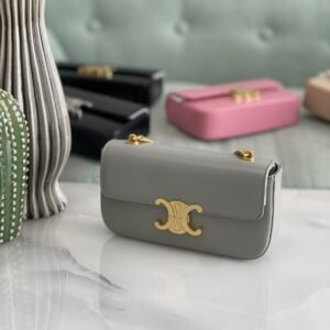 Celine Luxury Leather Chain Bag